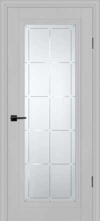 Двери ЭКОШПОН, ПВХ PROFILO PORTE PSC-35 со стеклом Агат размер 200 х 60 см. артикул F0000095637