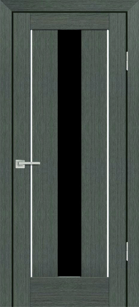 Двери ЭКОШПОН, ПВХ PROFILO PORTE PS-02 со стеклом Грей Мелинга размер 190 х 55 см. артикул F0000045785