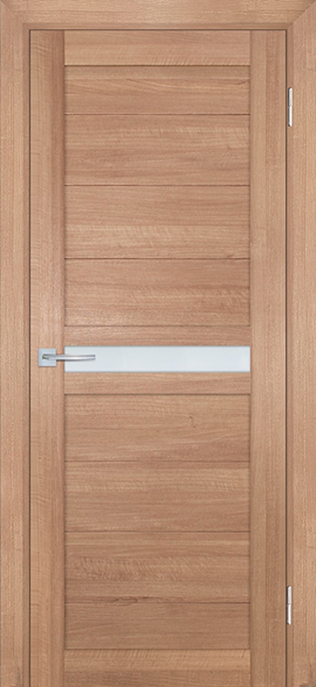 Двери ЭКОШПОН, ПВХ МАРИАМ ТЕХНО-703 со стеклом Миндаль размер 200 х 60 см. артикул F0000052648