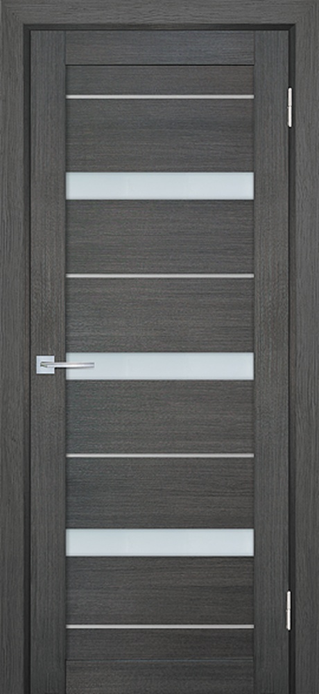Двери ЭКОШПОН, ПВХ МАРИАМ ТЕХНО-742 со стеклом Грей размер 200 х 60 см. артикул F0000052702