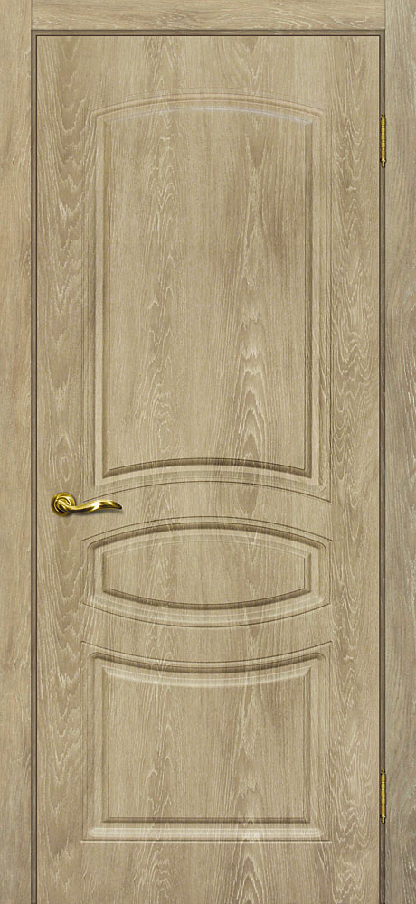 Двери ЭКОШПОН, ПВХ МАРИАМ Сиена-5 глухое Дуб песочный размер 200 х 60 см. артикул F0000056334