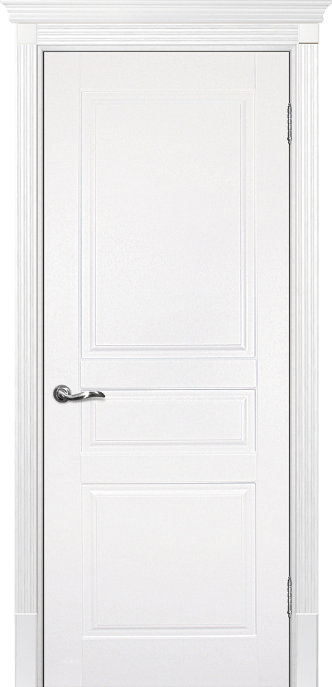 Двери крашеные (Эмаль) ТЕКОНА Смальта 01 глухое Белый ral 9003 размер 190 х 55 см. артикул F0000060968