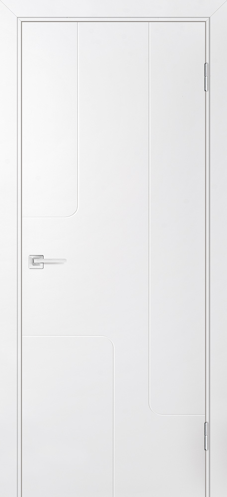 Двери крашеные (Эмаль) ТЕКОНА Смальта-Лайн 01 глухое Белый ral 9003 размер 190 х 55 см. артикул F0000068345