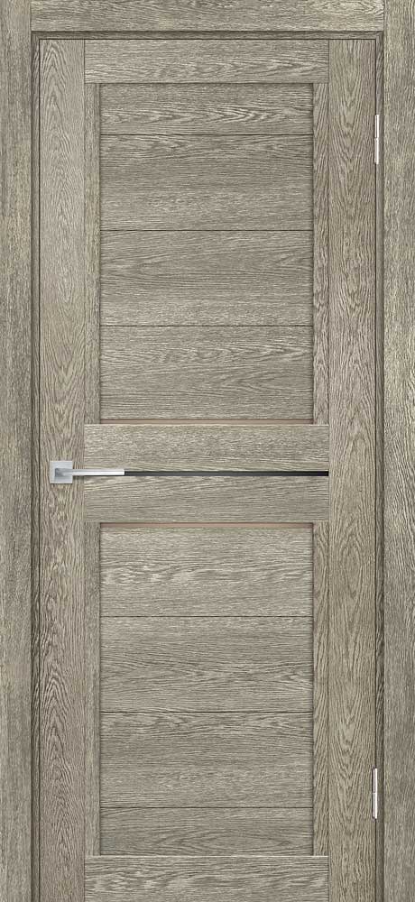 Двери ЭКОШПОН, ПВХ МАРИАМ ТЕХНО-805 со стеклом Гриджио размер 190 х 55 см. артикул F0000069189