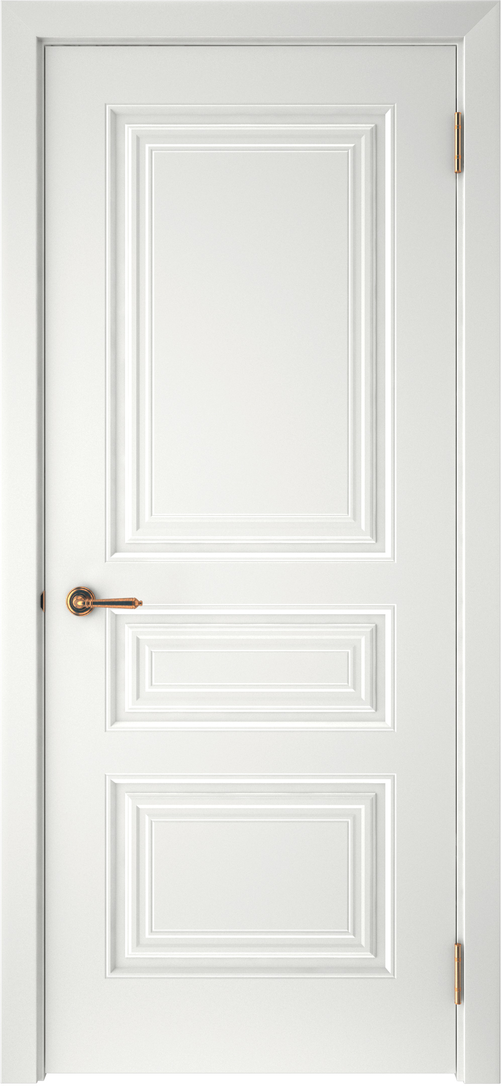 Двери крашеные (Эмаль) ТЕКОНА Смальта-44 глухое Белый ral размер 200 х 60 см. артикул F0000092482