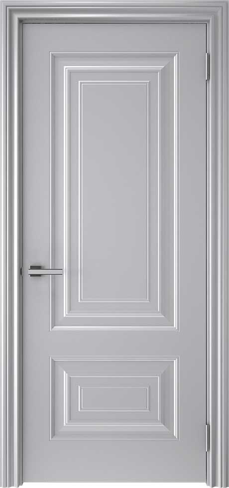 Двери крашеные (Эмаль) ТЕКОНА Смальта-46 глухое Серый ral 7036 размер 200 х 60 см. артикул F0000092494