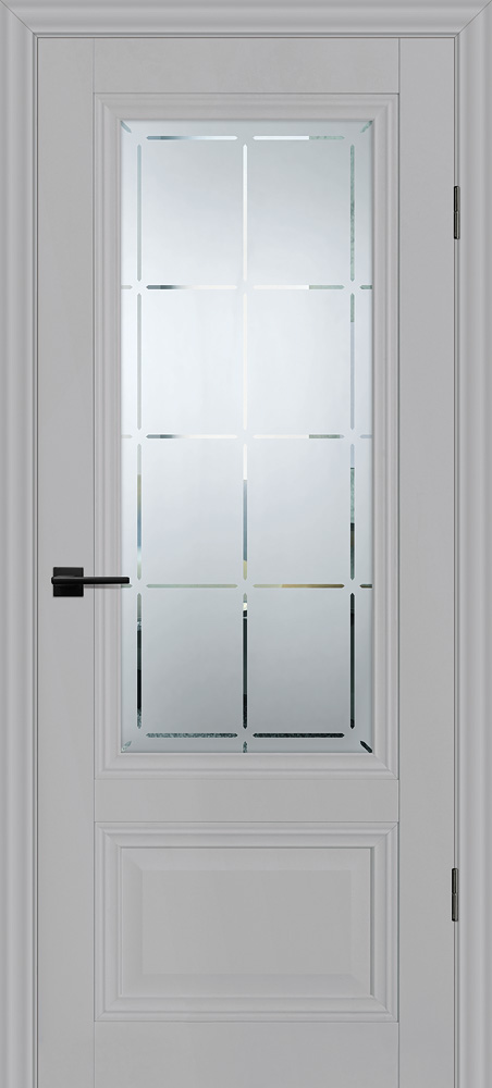 Двери ЭКОШПОН, ПВХ PROFILO PORTE PSC-37 со стеклом Агат размер 200 х 60 см. артикул F0000095649