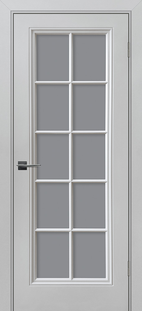 Двери крашеные (Эмаль) ТЕКОНА Смальта-Шарм 11 со стеклом Clear размер 200 х 60 см. артикул F0000095836
