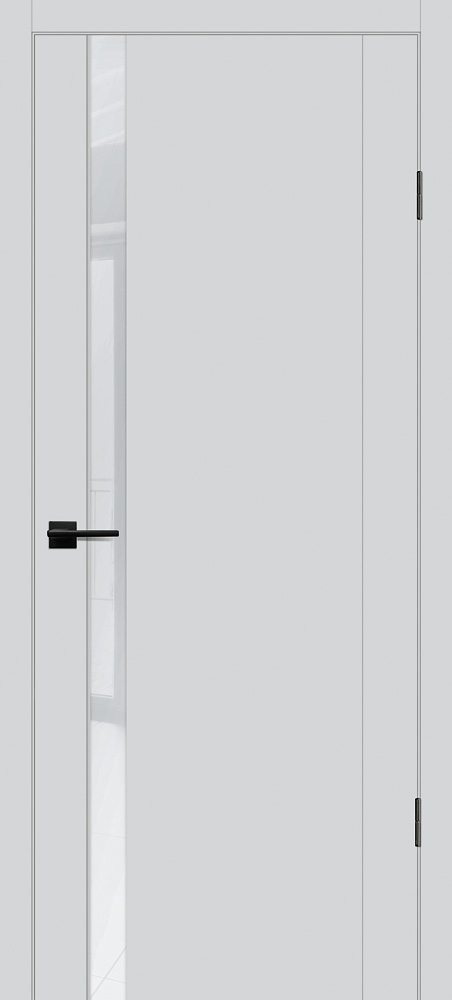 Двери ЭКОШПОН, ПВХ PROFILO PORTE PSC-10 со стеклом Агат размер 190 х 55 см. артикул F0000096096