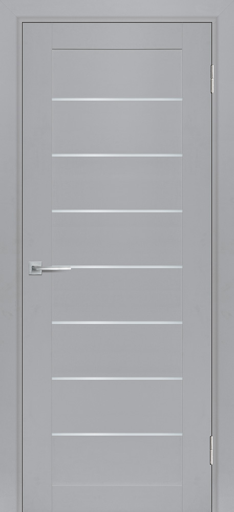 Двери ЭКОШПОН, ПВХ МАРИАМ ТЕХНО-708 со стеклом Манхэттен размер 190 х 55 см. артикул F0000096684