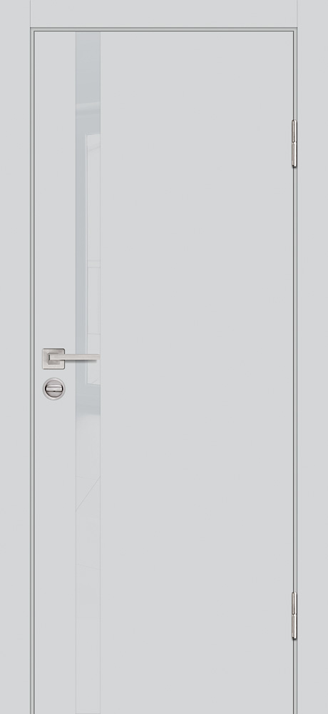 Двери ЭКОШПОН, ПВХ PROFILO PORTE P-8 со стеклом Агат размер 200 х 60 см. артикул F0000098145
