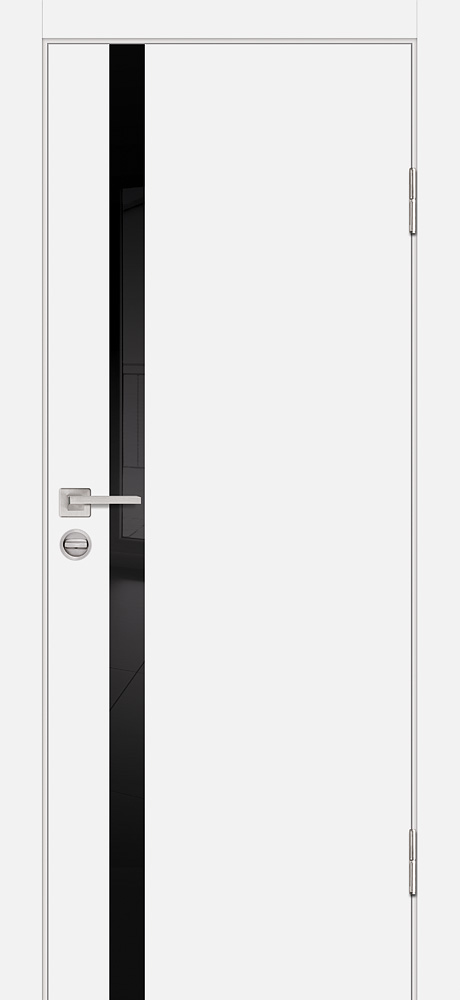 Двери ЭКОШПОН, ПВХ PROFILO PORTE P-8 со стеклом Белый размер 200 х 60 см. артикул F0000098167