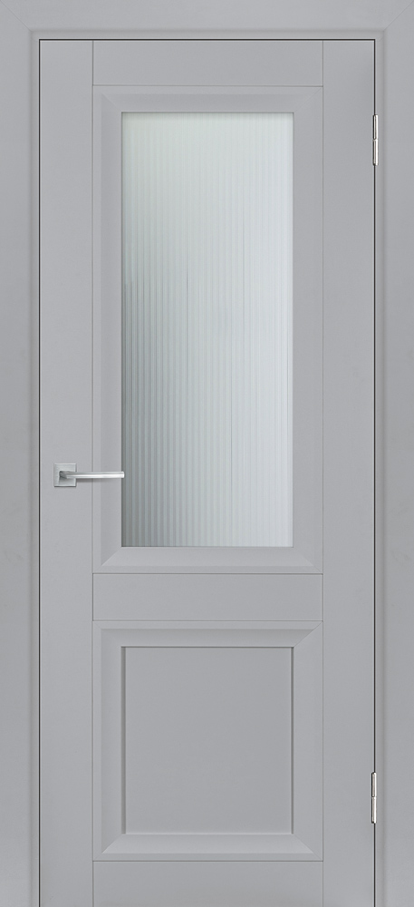Двери ЭКОШПОН, ПВХ МАРИАМ ТЕХНО-713 со стеклом Манхэттен размер 200 х 60 см. артикул F0000104029