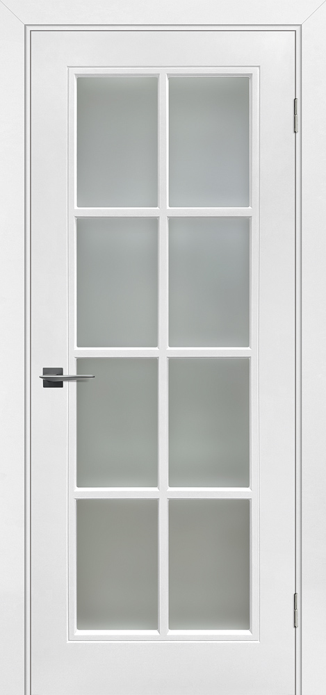 Двери крашеные (Эмаль) ТЕКОНА Smalta-Rif 210 со стеклом Белый ral размер 200 х 60 см. артикул F0000105629
