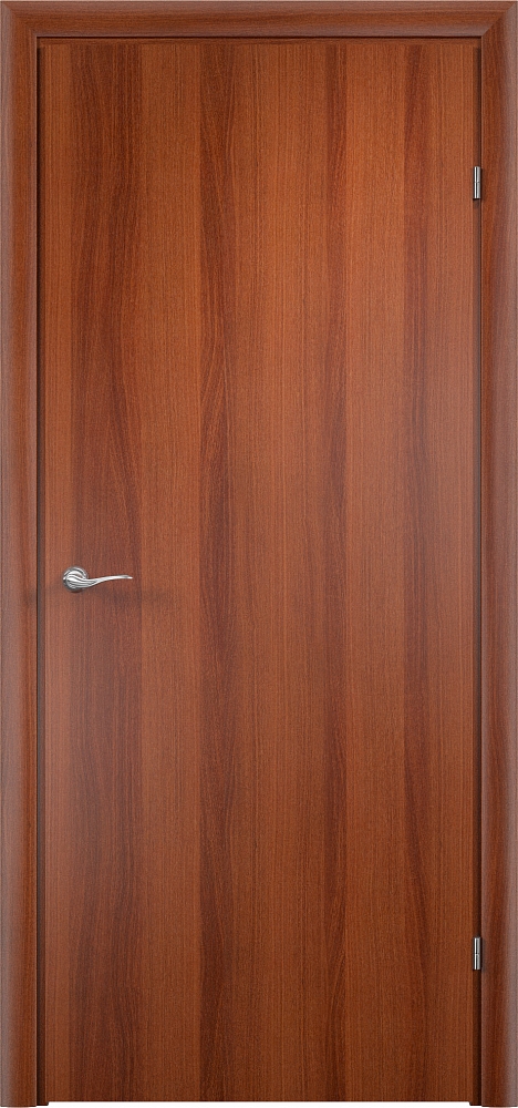 Двери для стройки VERDA ДПГ четверть 2014 в комплекте глухое Итальянский орех размер 200 х 60 см. артикул 1584