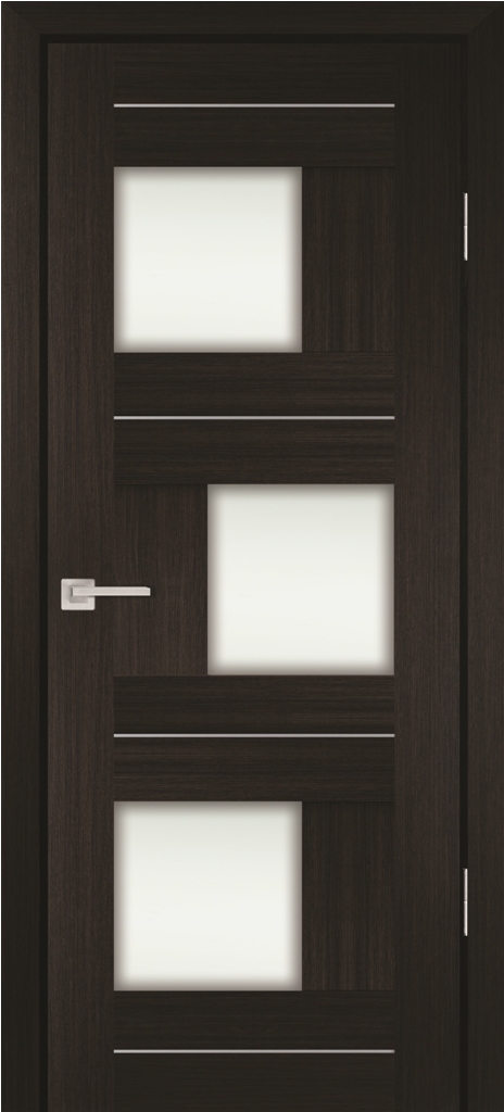 Двери ЭКОШПОН, ПВХ PROFILO PORTE PS-13 со стеклом Мокко размер 200 х 60 см. артикул F0000039342
