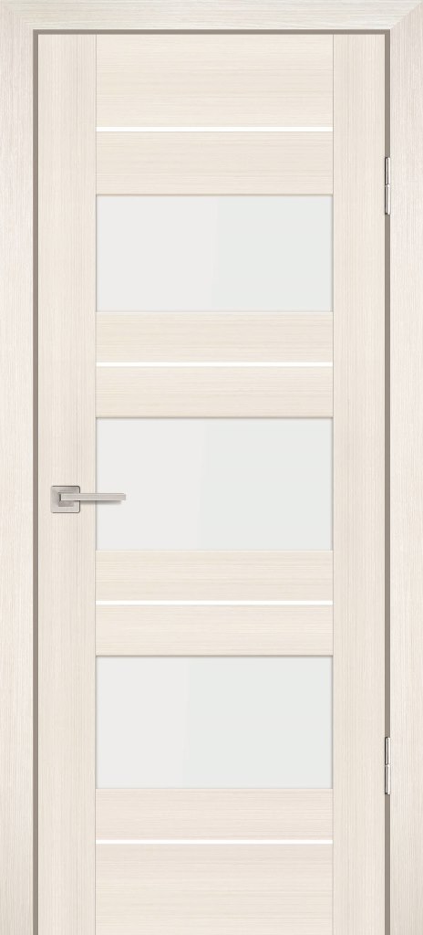 Двери ЭКОШПОН, ПВХ PROFILO PORTE PS-11 со стеклом ЭшВайт Мелинга размер 200 х 60 см. артикул F0000039560