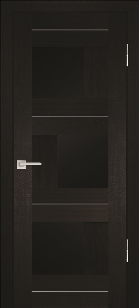 Двери ЭКОШПОН, ПВХ PROFILO PORTE PS-13 со стеклом Венге Мелинга размер 200 х 60 см. артикул F0000039792