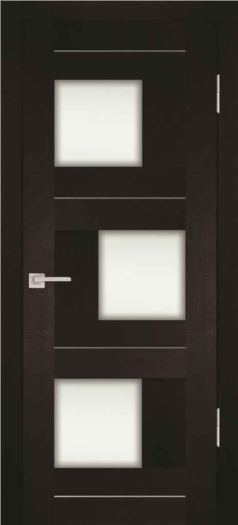 Двери ЭКОШПОН, ПВХ PROFILO PORTE PS-13 со стеклом Венге Мелинга размер 200 х 60 см. артикул F0000039831