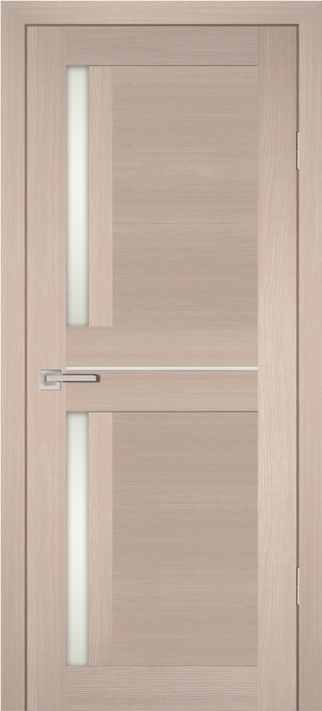 Двери ЭКОШПОН, ПВХ PROFILO PORTE PS-19 со стеклом Капучино Мелинга размер 200 х 60 см. артикул F0000040134