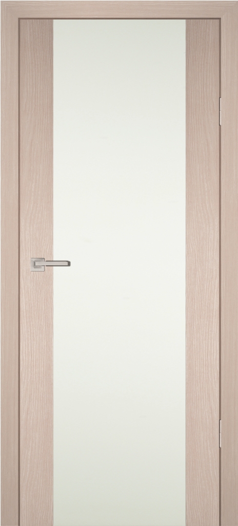 Двери ЭКОШПОН, ПВХ PROFILO PORTE PS-24 со стеклом Капучино Мелинга
