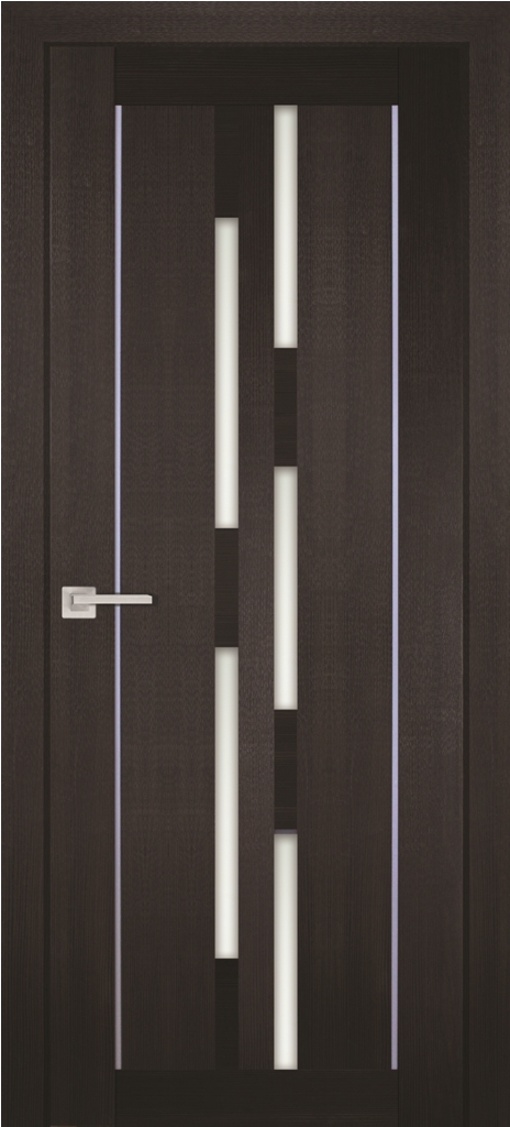 Двери ЭКОШПОН, ПВХ PROFILO PORTE PS-33 со стеклом Венге Мелинга