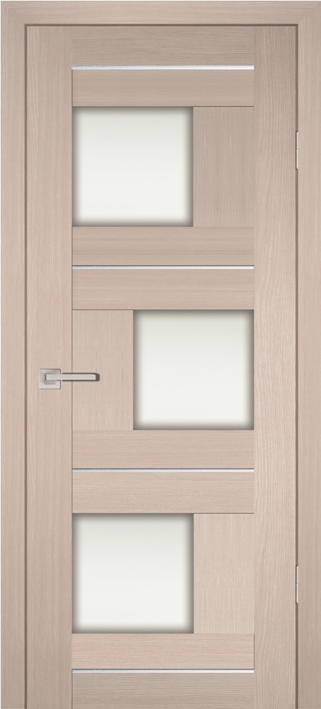 Двери ЭКОШПОН, ПВХ PROFILO PORTE PS-13 со стеклом Капучино Мелинга размер 200 х 90 см. артикул F0000043921