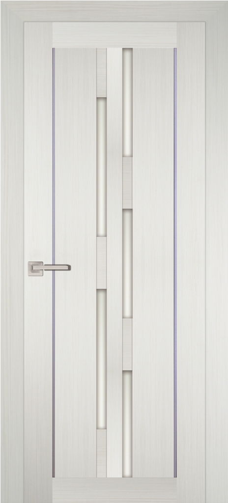 Двери ЭКОШПОН, ПВХ PROFILO PORTE PS-33 со стеклом Перламутровый дуб размер 200 х 60 см. артикул F0000044321