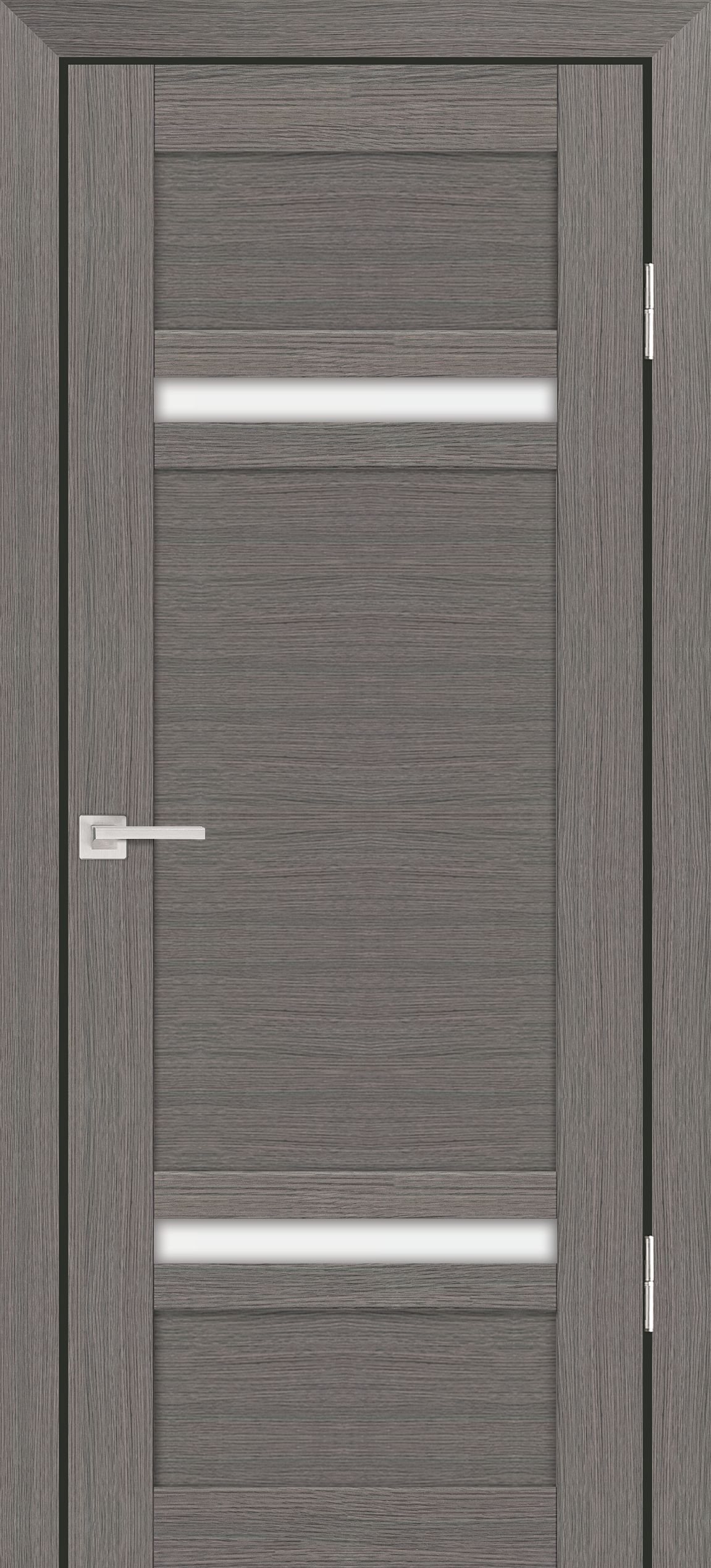 Двери ЭКОШПОН, ПВХ PROFILO PORTE PS-05 со стеклом Грей Мелинга размер 200 х 60 см. артикул F0000044374
