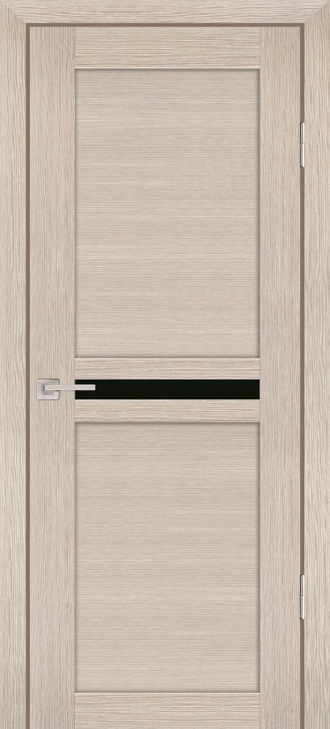 Двери ЭКОШПОН, ПВХ PROFILO PORTE PS-03 со стеклом Капучино Мелинга размер 200 х 60 см. артикул F0000044668