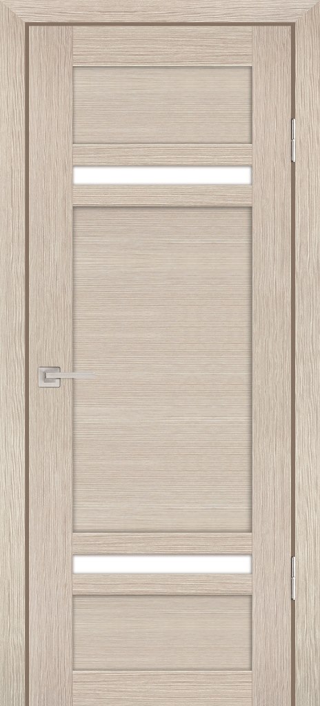 Двери ЭКОШПОН, ПВХ PROFILO PORTE PS-05 со стеклом Капучино Мелинга размер 200 х 60 см. артикул F0000044685