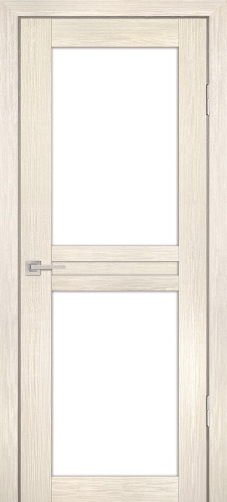Двери ЭКОШПОН, ПВХ PROFILO PORTE PS-04 со стеклом ЭшВайт Мелинга
