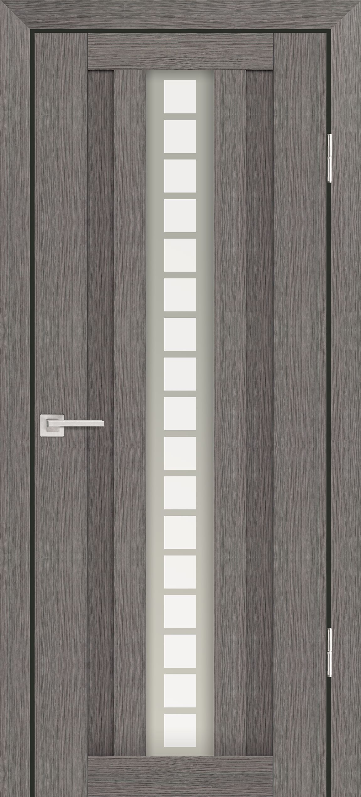 Двери ЭКОШПОН, ПВХ PROFILO PORTE PS-16 со стеклом Грей Мелинга размер 190 х 55 см. артикул F0000045369
