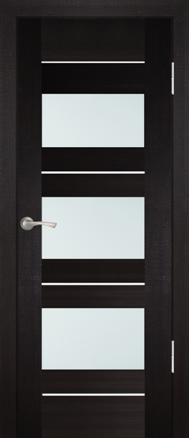 Двери ЭКОШПОН, ПВХ PROFILO PORTE PS-11 со стеклом Венге Мелинга