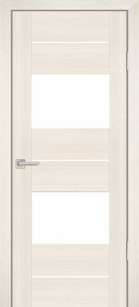 Двери ЭКОШПОН, ПВХ PROFILO PORTE PS-21 со стеклом Перламутровый дуб размер 200 х 60 см. артикул F0000046596