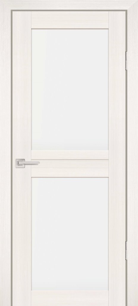 Двери ЭКОШПОН, ПВХ PROFILO PORTE PS-04 со стеклом Перламутровый дуб