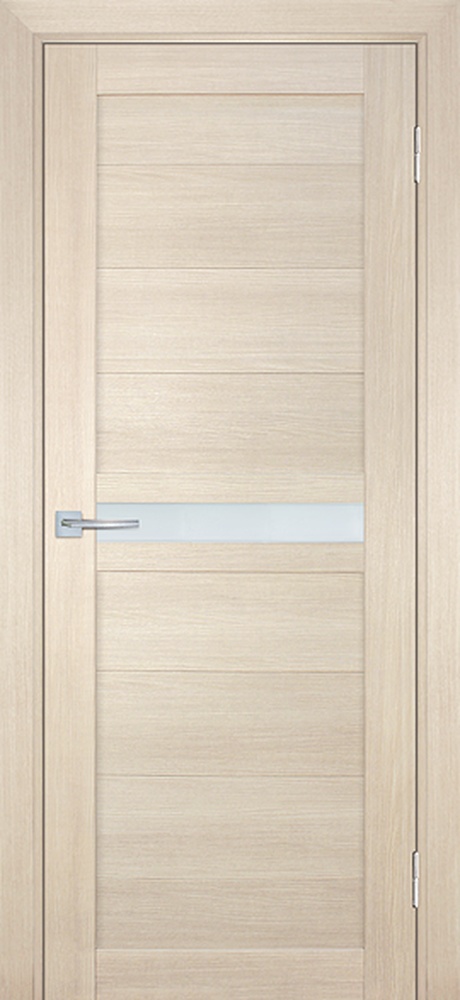 Двери ЭКОШПОН, ПВХ МАРИАМ ТЕХНО-703 со стеклом Капучино размер 200 х 60 см. артикул F0000052642
