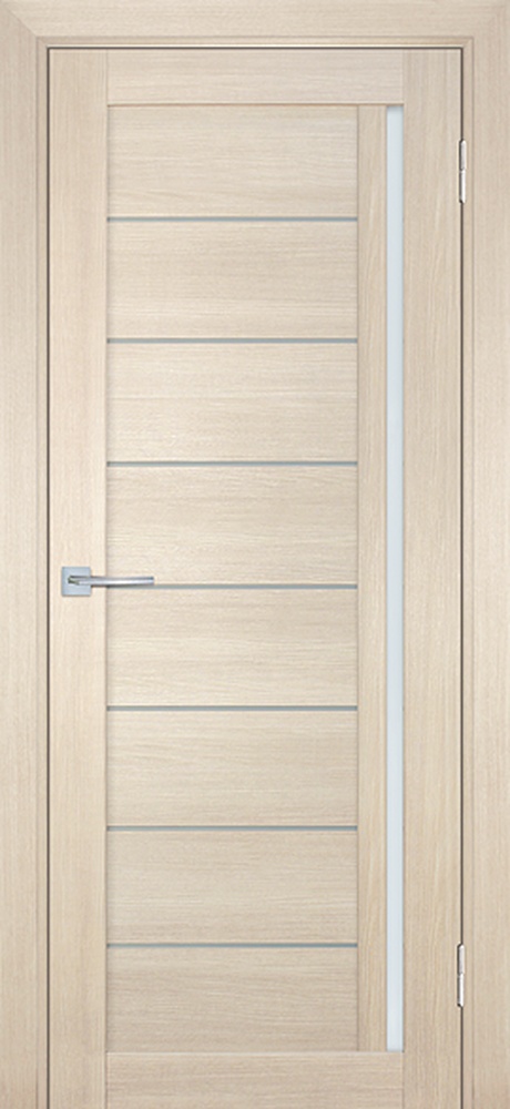 Двери ЭКОШПОН, ПВХ МАРИАМ ТЕХНО-741 со стеклом Капучино
