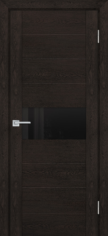 Двери ЭКОШПОН, ПВХ PROFILO PORTE PSN- 5 со стеклом Фреско антико размер 200 х 60 см. артикул F0000054643