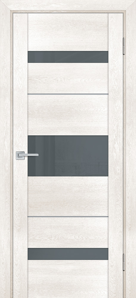 Двери ЭКОШПОН, ПВХ PROFILO PORTE PSN- 7 со стеклом Бъянка антико размер 200 х 60 см. артикул F0000054776