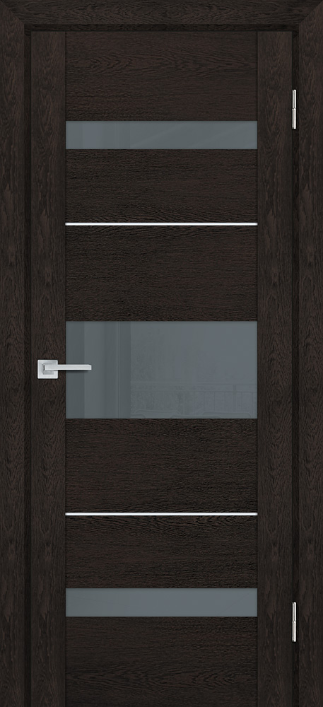 Двери ЭКОШПОН, ПВХ PROFILO PORTE PSN- 7 со стеклом Фреско антико размер 200 х 60 см. артикул F0000054860