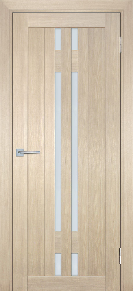 Двери ЭКОШПОН, ПВХ МАРИАМ ТЕХНО-733 со стеклом Капучино