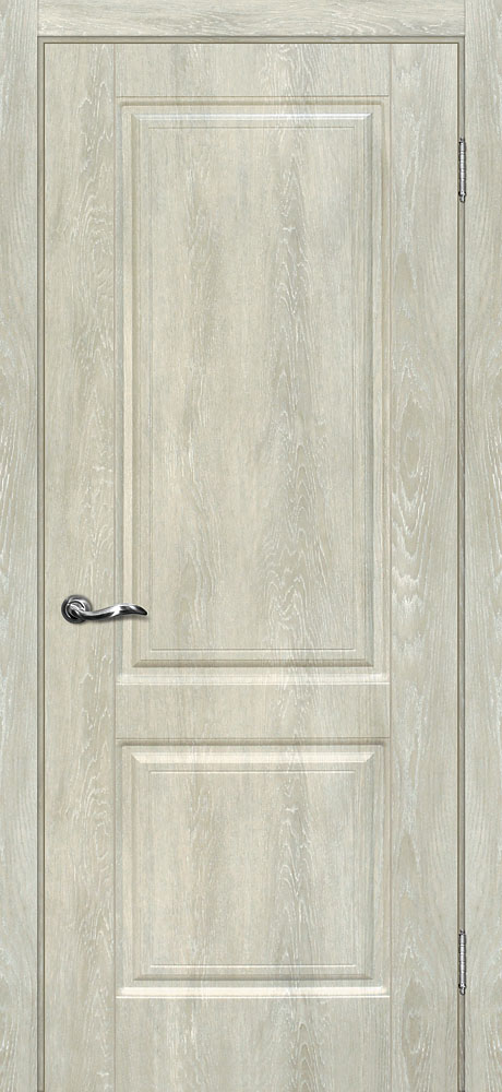 Двери ЭКОШПОН, ПВХ МАРИАМ Версаль-1 глухое Дуб седой размер 190 х 55 см. артикул F0000056011