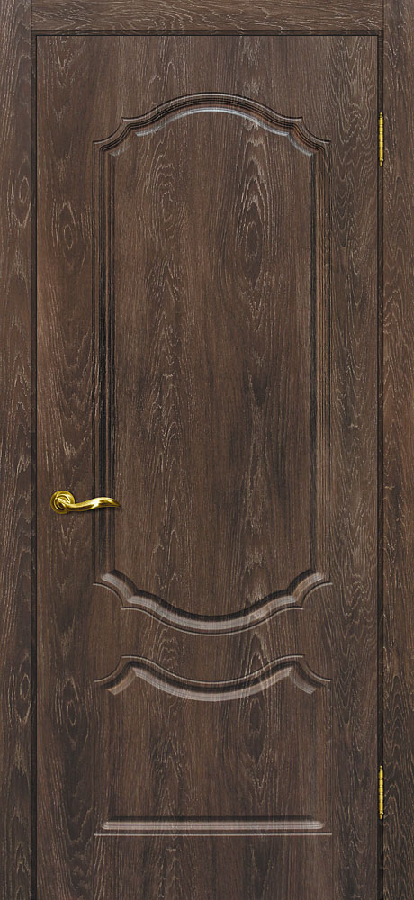 Двери ЭКОШПОН, ПВХ МАРИАМ Сиена-2 глухое Дуб корица размер 190 х 55 см. артикул F0000056169