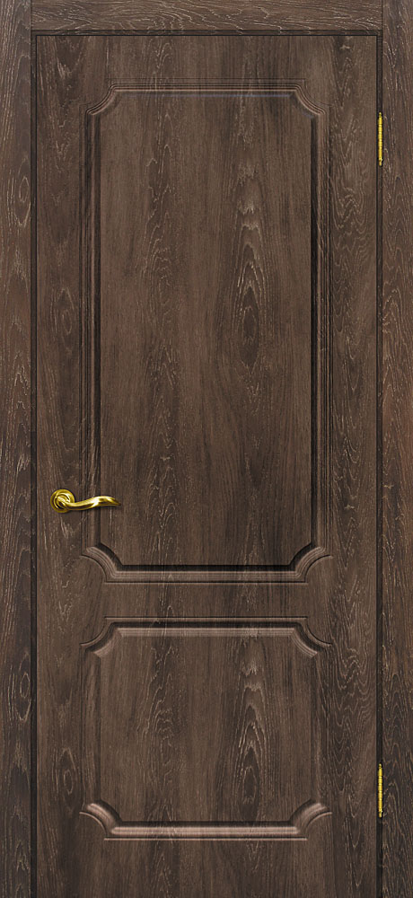 Двери ЭКОШПОН, ПВХ МАРИАМ Сиена-4 глухое Дуб корица размер 190 х 55 см. артикул F0000056265