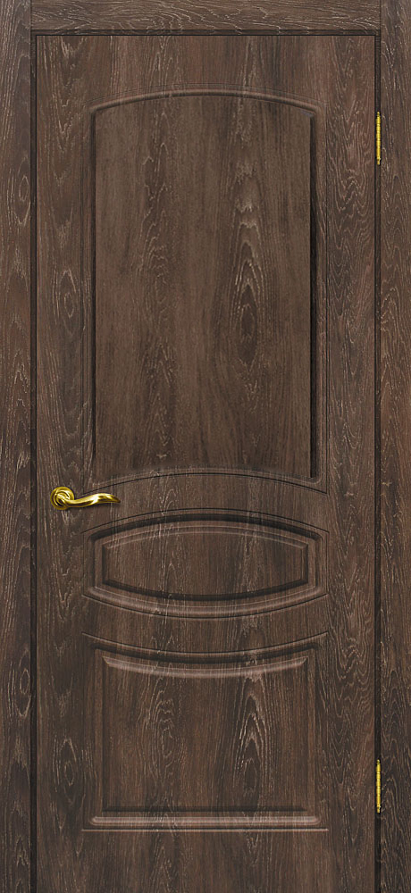 Двери ЭКОШПОН, ПВХ МАРИАМ Сиена-5 глухое Дуб корица размер 190 х 55 см. артикул F0000056313