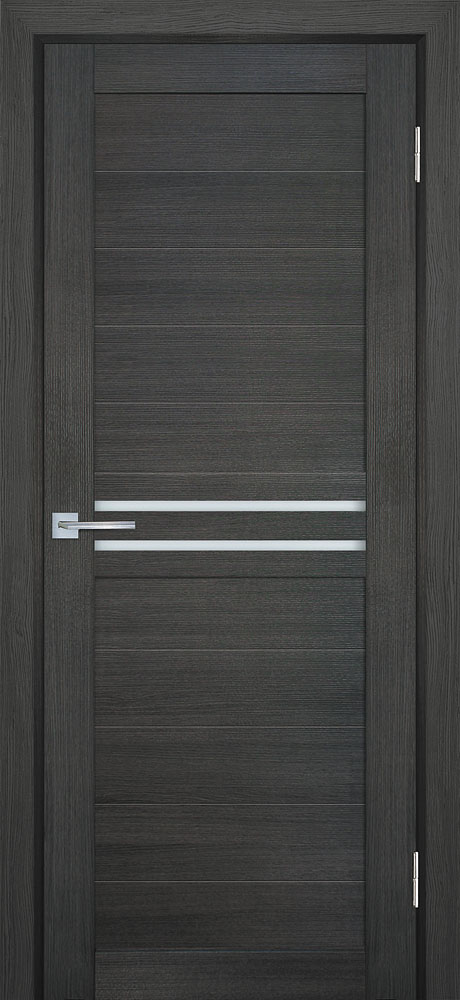 Двери ЭКОШПОН, ПВХ МАРИАМ ТЕХНО-739 со стеклом Грей размер 200 х 60 см. артикул F0000056970