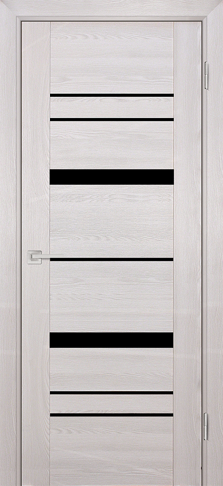 Двери ЭКОШПОН, ПВХ PROFILO PORTE PSK-2 со стеклом Ривьера крем размер 190 х 55 см. артикул F0000058090