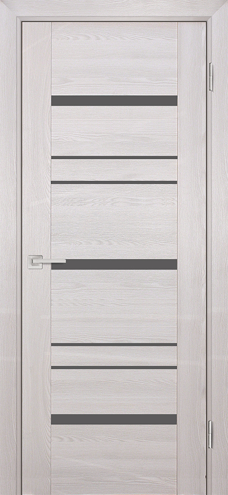 Двери ЭКОШПОН, ПВХ PROFILO PORTE PSK-3 со стеклом Ривьера крем размер 190 х 55 см. артикул F0000058233