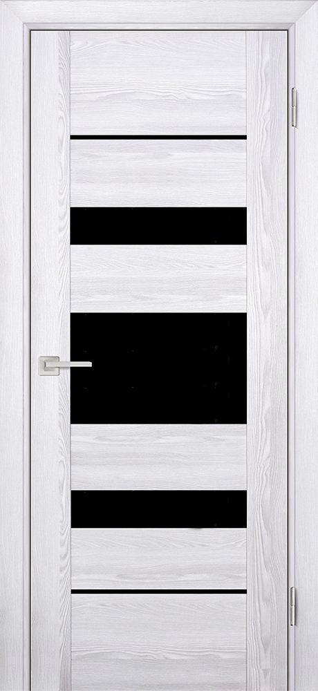Двери ЭКОШПОН, ПВХ PROFILO PORTE PSK-5 со стеклом Ривьера айс размер 190 х 55 см. артикул F0000058450